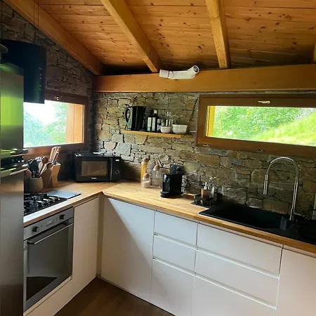Au Coeur Des Pyrenees Avec Jacuzzi شاليه Melles