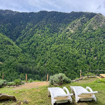 Au Coeur Des Pyrenees Avec Jacuzzi شاليه *