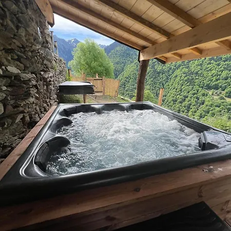 شاليه Au Coeur Des Pyrenees Avec Jacuzzi Melles